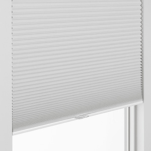 A blackout Cellular Shade provides a room darkening effect, ideal for bedrooms, along with easy functionality