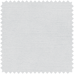 A light color like Velvet in White, shown as a swatch, is a great choice for curtains to keep heat out