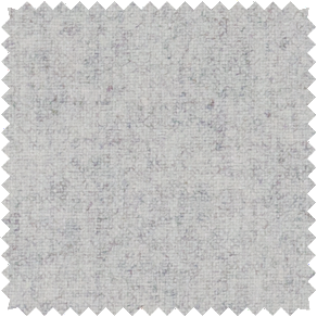 A swatch of Wool Blend in Fleece shows a soft texture and cool light grey color ideal for versatile neutral curtains