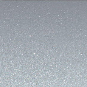 A swatch for colored window blinds shows 2-inch Metal in Silver for a medium grey with a subtle sheen