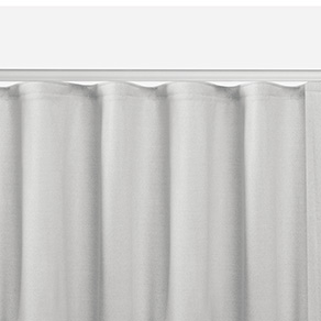 A product image of Ripple Fold Drapery shows the soft S-curves that create highlights and lowlights in this modern pleat