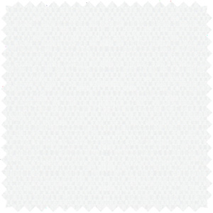 A swatch of Ava in Mist shows a crisp weave with texture in a soft white ideal for coastal bedroom window treatment ideas